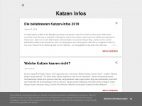 katzen-infos.blogspot.com Webseite Vorschau