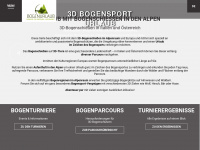 bogenurlaub.com Webseite Vorschau