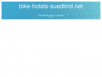 bike-hotels-suedtirol.net Webseite Vorschau