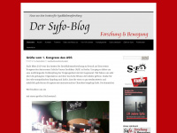 syndikalismusforschung.wordpress.com Webseite Vorschau