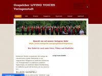 gospelchor.weebly.com Webseite Vorschau