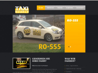 taxi-rosbach.de Webseite Vorschau