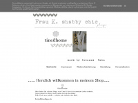 fraukshabbychicshop.blogspot.com Webseite Vorschau