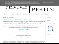 femme-berlin.blogspot.com Webseite Vorschau