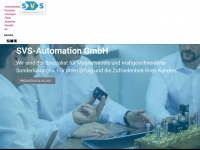 svs-automation.com Webseite Vorschau
