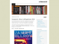 crimenoir.wordpress.com Webseite Vorschau