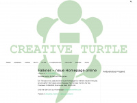 creativeturtle.at Webseite Vorschau