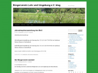 buergervereinlohrblog.wordpress.com Webseite Vorschau