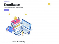 komika.se Webseite Vorschau