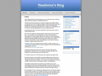 readtwice.wordpress.com Webseite Vorschau