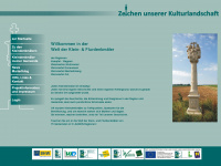 kleindenkmal.at Webseite Vorschau