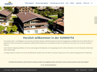 sunnsyta.ch Webseite Vorschau