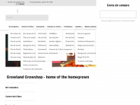 growland.es Webseite Vorschau