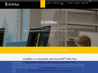 icadmac.com Webseite Vorschau