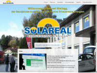 solareal.at Webseite Vorschau