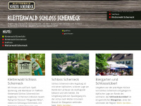 kletterwald-scherneck.de Webseite Vorschau