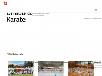 urlaub-karate.de Webseite Vorschau