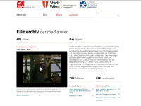 mediawien-film.at Webseite Vorschau