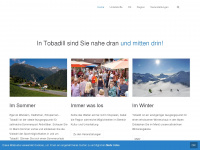 tobadill.com Webseite Vorschau
