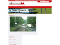 cabineritten.nl Webseite Vorschau