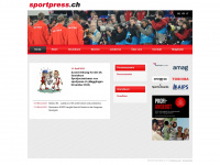 sportpress.ch Webseite Vorschau