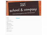 igs-schoolandcompany.de Webseite Vorschau
