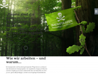 baumpiraten.com Webseite Vorschau
