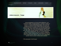 jelena-tango.com Webseite Vorschau