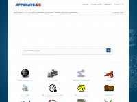 apparate.com Webseite Vorschau