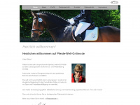 pferde-welt-online.de Webseite Vorschau
