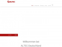 altec-deutschland.de Webseite Vorschau
