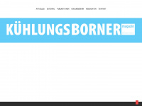 kuehlungsborner-magazin.de Webseite Vorschau