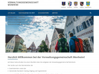 vg-monheim.de Webseite Vorschau