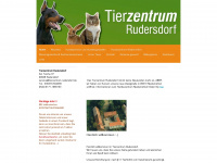 tierzentrum-rudersdorf.de Webseite Vorschau