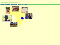 tansania-patenschaften.de Webseite Vorschau