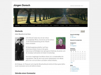 juergen-dorsch.de Webseite Vorschau