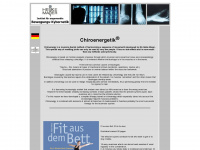 chiroenergetik.com Webseite Vorschau