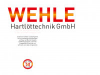 wehle-gmbh.com Webseite Vorschau
