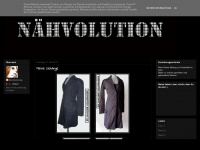 naehvolution.blogspot.com Webseite Vorschau