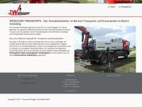 jw-transporte.at Webseite Vorschau