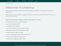 schilderhus.ch Webseite Vorschau