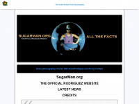sugarman.org Webseite Vorschau