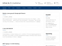 fritzhoefer.net Webseite Vorschau