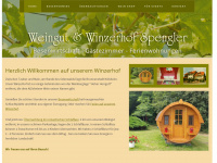winzerhof-spengler.de Webseite Vorschau