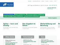 spitex-luzern.ch Webseite Vorschau