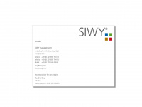 siwy.info Webseite Vorschau