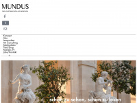 mundus-art.com Webseite Vorschau