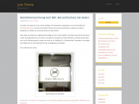 bibeuer.wordpress.com Webseite Vorschau