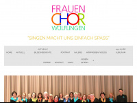frauenchor-wuelflingen.ch Webseite Vorschau