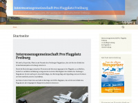 pro-flugplatz-freiburg.de Webseite Vorschau